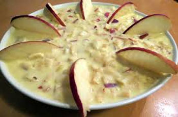 Apple Custard Recipe